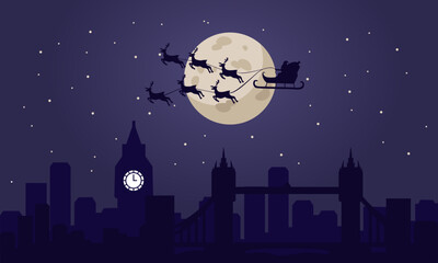 Merry Christmas Background Template for Social Media or Print Media. Suitable to use on Christmas event. Also suitable for uploading social media at Christmas event