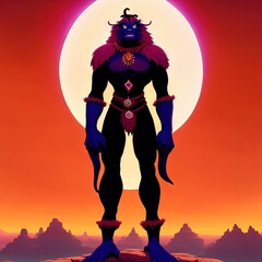 Demon - Devil - Shaman Character