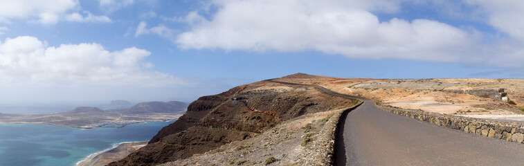 Cliff of Mirador del Rio