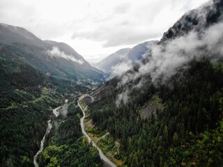 Obraz premium Whistler mountain scene