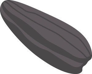 Sunflower flat icon Healthy vegan ingredient