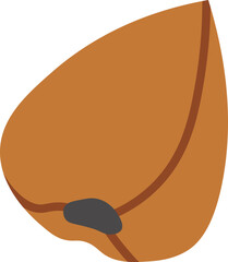 Buckwheat seeds flat icon Plant cultivation Agriculture