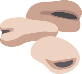 Wheat grain flat icon Cereal grain Agriculture
