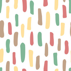Vector seamless hand drawn pattern. Cute design for wallpaper, wrapping, stationery, textile.