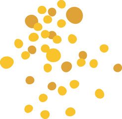 Mustard seeds flat icon Cereal grain Agriculture