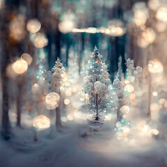 winter, abstract, christmas, background, new year, winter, blurry winter landscape, stylish, modern, 2023, 23
