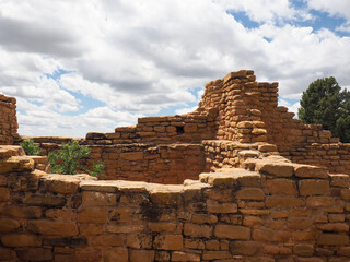 the ruins of the ancient city
