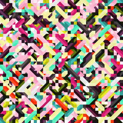 Color Dimonds illusion background abstract illustration