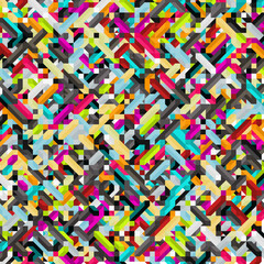 Fototapeta na wymiar Color Dimonds illusion background abstract illustration
