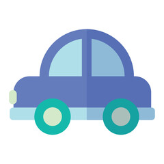 Isolated cute car toy icon Vector illustration