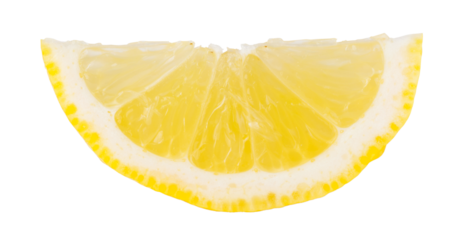 lemon fruit on transparent background. png file