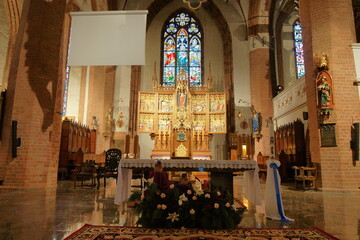 Olsztyn. Katedra św. Jakuba. Ołtarz. © Rafa