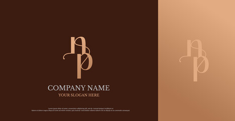 Initial NP Logo Design Vector  © anakema82
