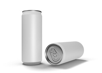 Soda or soft drink can mockup