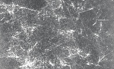 Monochrome particles abstract texture.Overlay illustration over any design to create grungy vintage effect and depth