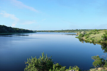 Beautiful view of calm river