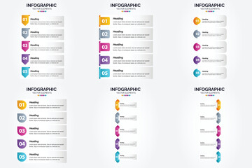 This vector illustration infographics set is perfect for advertising in a brochure. flyer. or magazine.