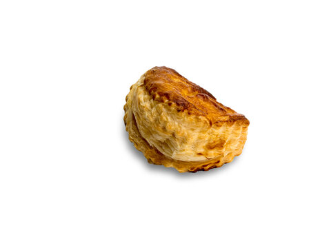 Japanese Danish pastry isolated on white background