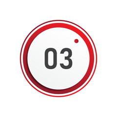 Number icon vector illustration. Infographic number icon vector. number icon vecto