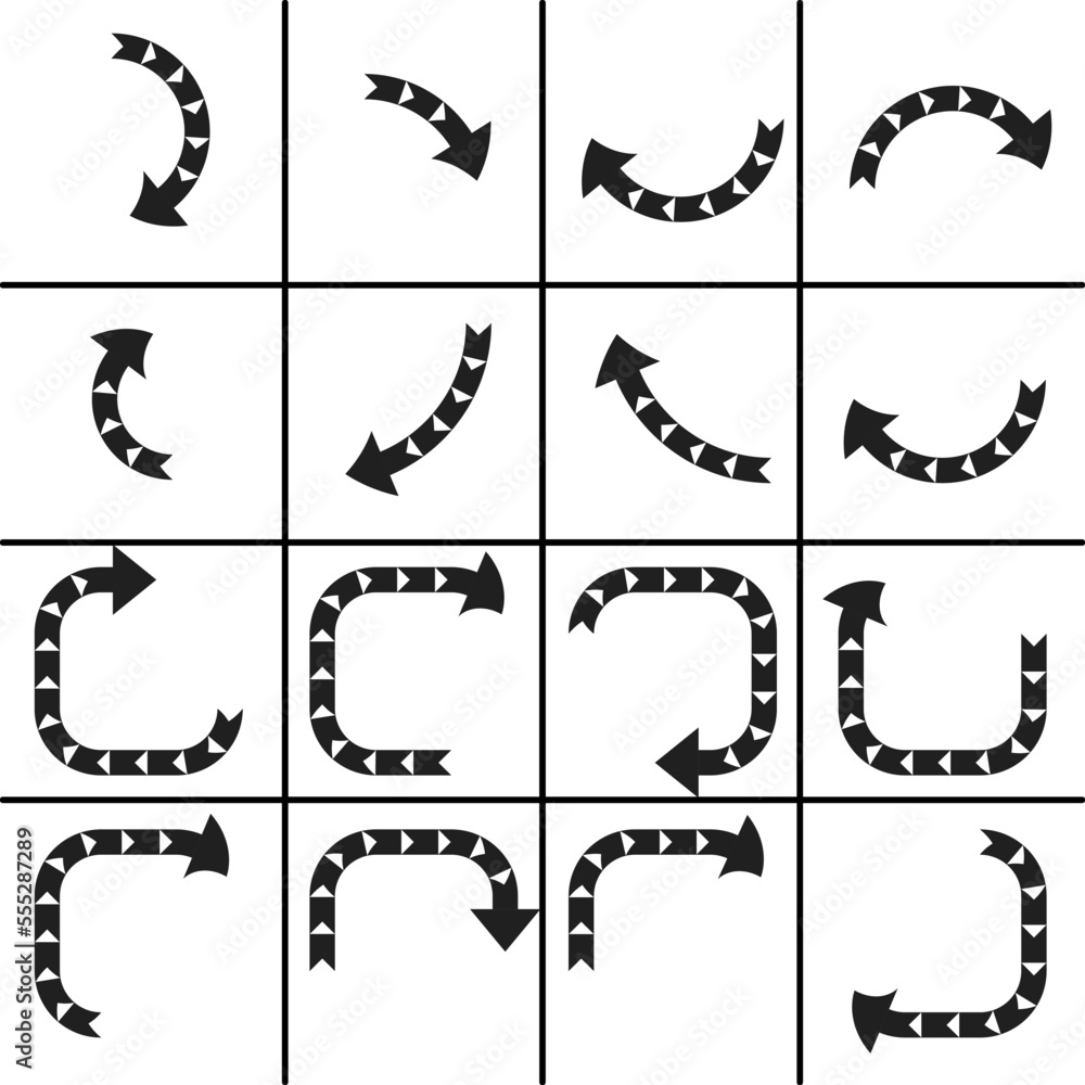Poster set black arrows for web design. arrows vector icon. arrow icon. set of big black vector arrows. cur