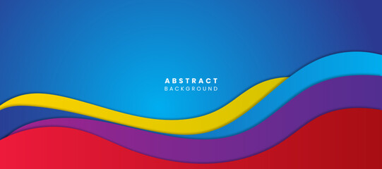 abstract colorful background vector illustration template