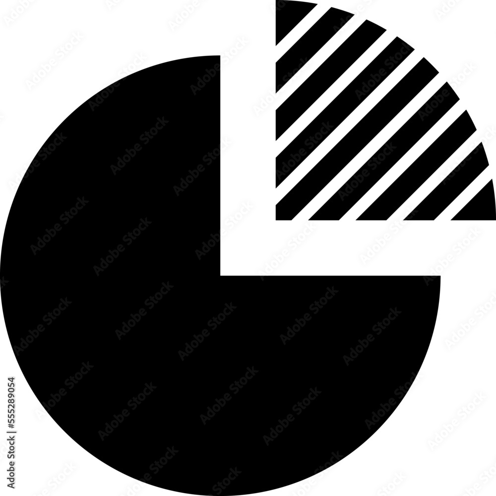 Poster segment icon symbol. trendy style on white background..eps