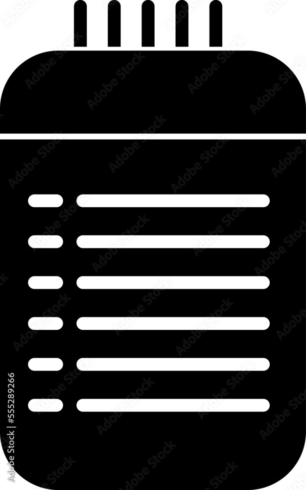Poster to do list icon vector trendy style design on white background..eps