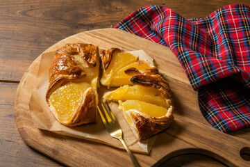 アップルパイ　homemade apple pie