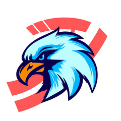 Obraz premium Eagle illustration mascot logo