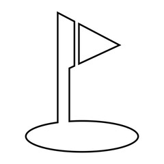 Travel, country, flag icon