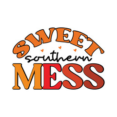 Retro Southern Svg Design