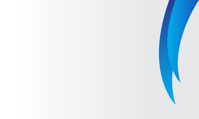 abstract background with blue wavy shape Background for Business presentation