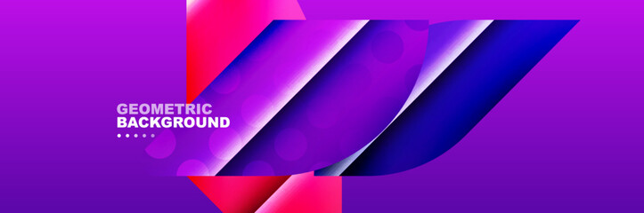 Abstract background with trendy composition and fluid gradients