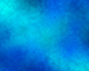 抽象的なテクスチャが入った青色グラデーション背景