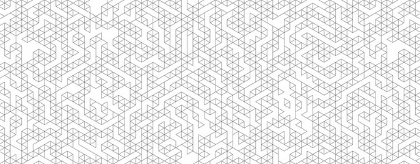 幾何学 抽象 白 グレー 六角形 背景 透過