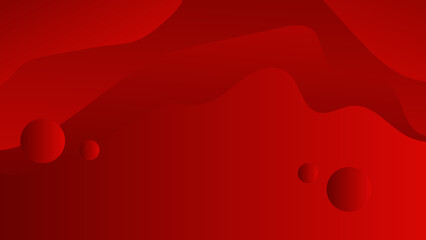 Abstract polygonal digital red geometric shape subtle vector technology background.