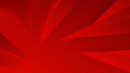 Abstract polygonal digital red geometric shape subtle vector technology background.