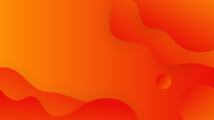 Abstract polygonal digital light orange geometric shape subtle vector technology background.