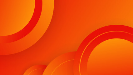 Abstract polygonal digital light orange geometric shape subtle vector technology background.