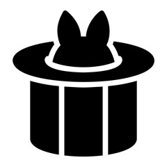 magician glyph icon