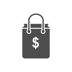 shopping bag icon design vector template