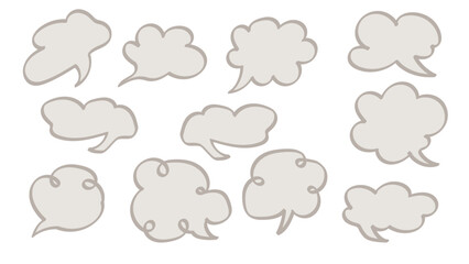 speech bubble message drawing vector illustration