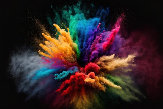 Color Blast Images – Browse 334 Stock Photos, Vectors, and Video