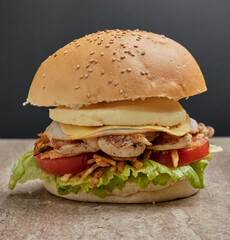 Hamburguesa Filet de pollo