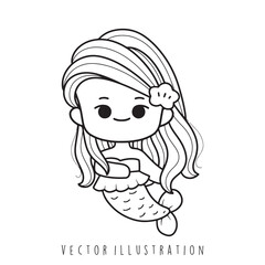 cute litter mermaid