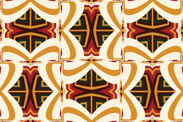 Handwoven Kente Cloth Tribal Seamless Pattern Kente Digital Paper African Kente Cloth Woven Fabric Print