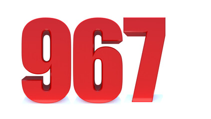 967 number