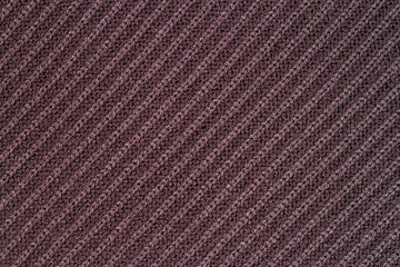 Horizontal texture of wool knitted fabric.