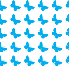 pattern with butterflies
