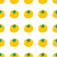 トマトの壁紙、背景（シームレスパターン）